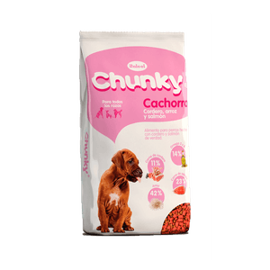 Chunky Cachorro Cordero Arroz Y Salmon 4 Kg