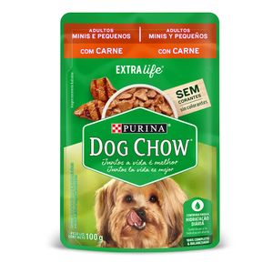 Dog Chow Minis Y Pequeños De Carne 100 Gr