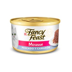 Fancy Feast Mousse Pescado Y Camaron 85 Gr