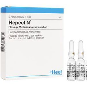 Hepeel X 5 Ampollas