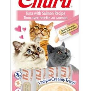 Inaba Cat Churu 4 Piezas Atun Y Salmon