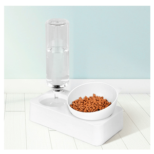 Comedero Cara De Gato Condispensador De Agua Ref.Pc50L