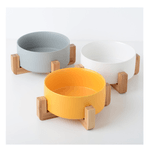 COMEDERO-O-BEBEDERO-CERAMICA-Y-MADERA-REF.PC75