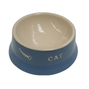 Tazon Cat 14X4.8Cm Azul Beige Ref.N-73377