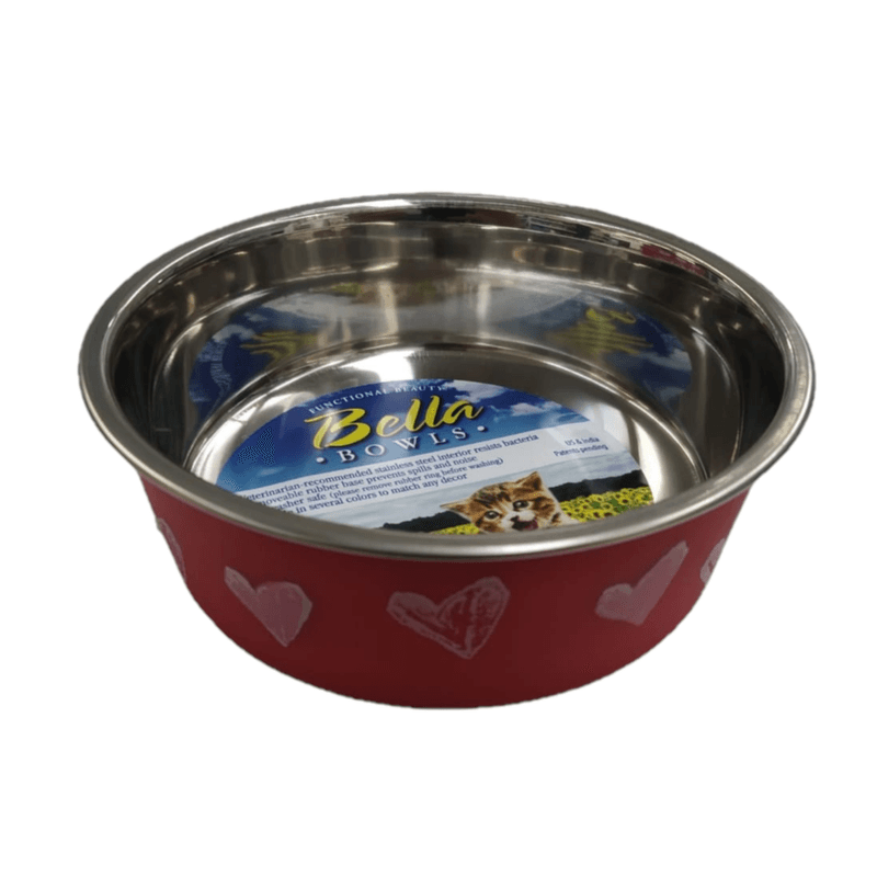 LOVING-PETS-COMEDERO-GATO-EXPRESION-CORAZON-REF.7761-LV