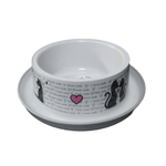 COMEDERO-TRENDY-DINNER-350-ML-CATS-IN-LOVE-REF.H131-027-CL-P5