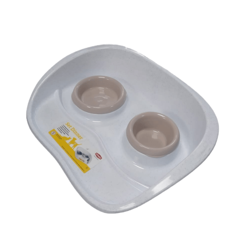 Comedero-Plastico-Doble-Gris-Y-Beige-Stefanplast