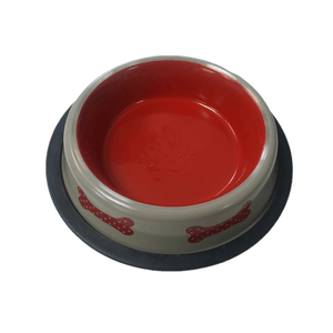 Plato Huesitos En Acero Pet Love 16 Cm