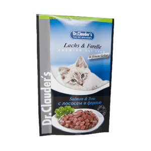 Dr Clauder's Alimento Húmedo Para Gato Salmón & Trucha 100 Gr