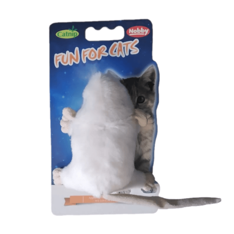 PELUCHE-RATON-BLANCO-10CM