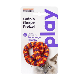 Petstages Catnip Plaque Pretzel