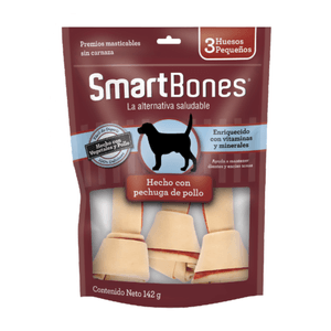 Smartbones Hueso Masticable para Perros Raza Pequeña 3 Und