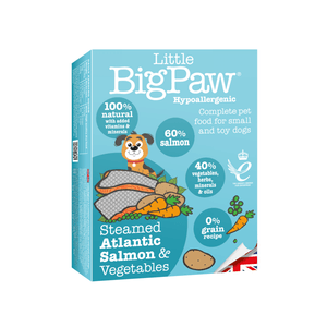 Little BigPaw Hipoalergénico Salmón y Vegetales 150 Gr
