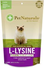 FELINE-L-LYSINE-FISH-SHAPED-CHEWS-60-TAB-NSG-REF.12202007