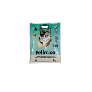 Arena Ecologica Felineco Biodegradable Sin Aroma