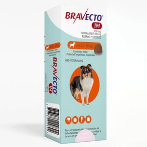 Bravecto Tab 1m X 100 Mg (4.5-10)