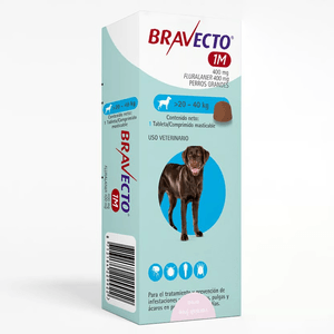 Bravecto Tab 1m X 400 Mg (20-40)