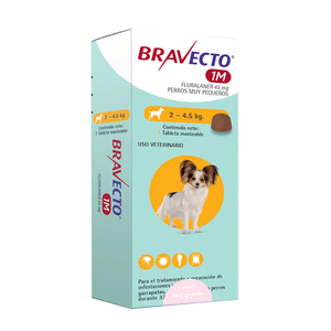 Bravecto Tab 1m X 45 Mg (2-4.5)