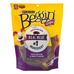 Beggin Snacks Para Perros Sabor Tocineta Y Carne