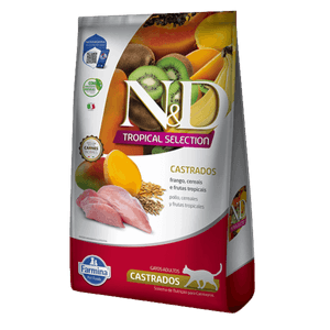 N&D Tropical Selection Fel Castrado Frango