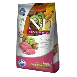 N&D Tropical Feline Suino Adulto Castrado