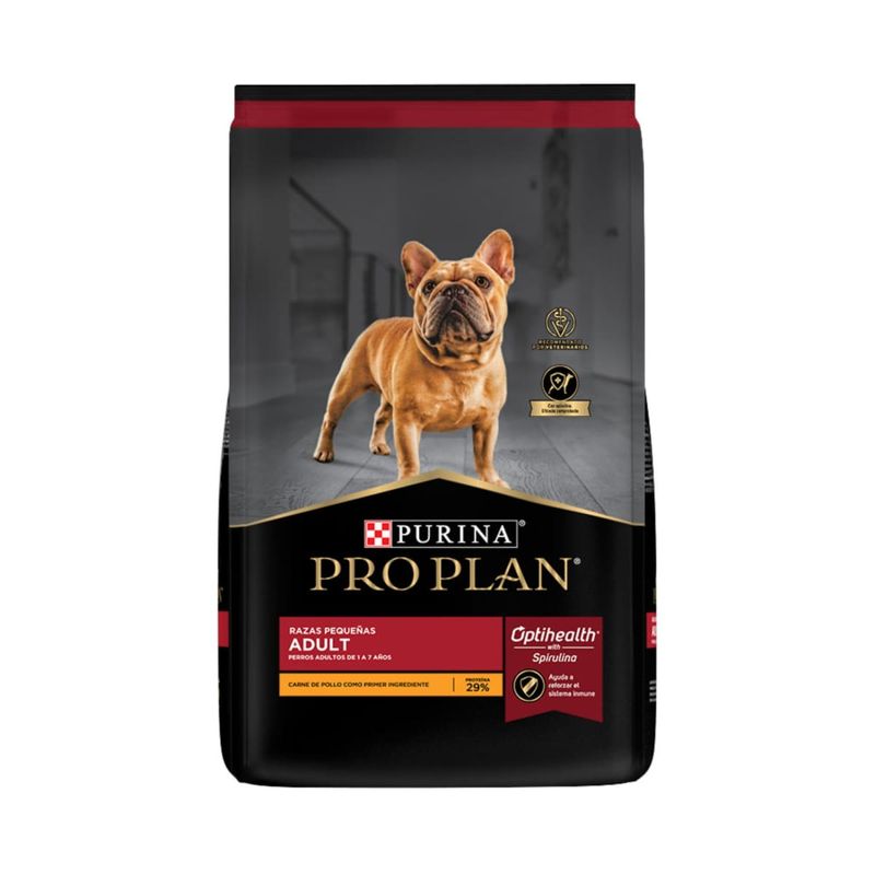 Pro Plan Alimento Para Perros Adultos Razas Pequenas 1kg Frontal