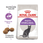 Royal Canin Alimento Para Gato Regular Sterilised 37 2Kg Frontal