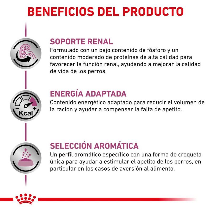Royal Canin Veterinary Alimento Para Perros Renal Support S Beneficios