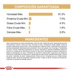 Royal Canin Alimento Humedo Para Gatos Adultos Raza Persian ingredientes