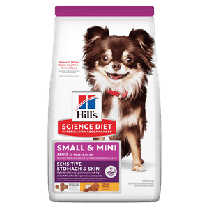 Hill's Alimento Para Perro Adulto Raza Pequeña Piel y Estómago Sensible Science Diet